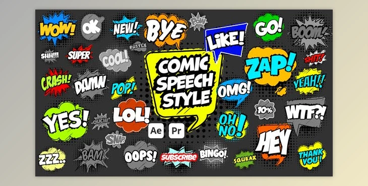 Download Comic Speech Style (Videohive 51970751) - AE Project