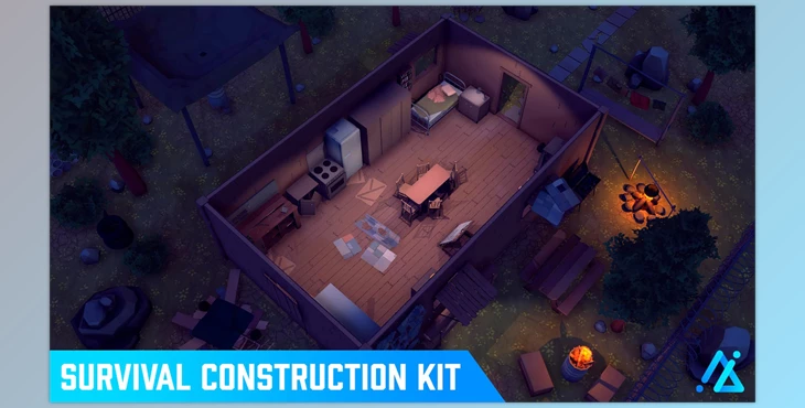 Download Unreal Engine - POLY - Mega Survival Construction Kit (Engine version 4.24- 4.27, 5.0- 5.2)