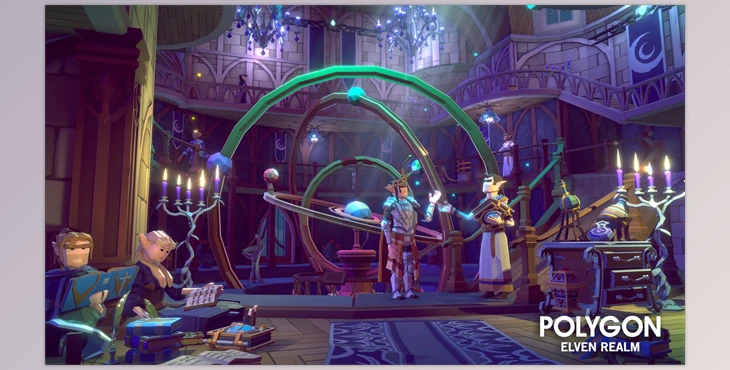 Download Unreal Engine - POLYGON - Elven Realm (Engine version 4.25- 4.27, 5.0- 5.2)