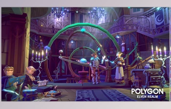 Download Unreal Engine - <span class='badge badge-warning'>POLYGON</span> - Elven Realm (Engine version 4.25- 4.27, 5.0- 5.2)