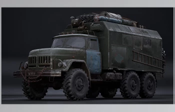 Download Unreal Engine - Soviet truck Zil Pack (Engine <span class='badge badge-warning'>version</span> 4.26- 4.27, 5.0- 5.2)