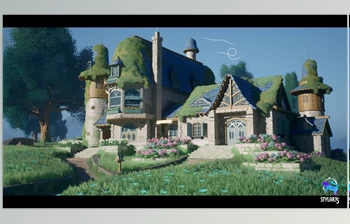 Download Unreal Engine - Stylized Azure <span class='badge badge-warning'>Hillside</span> - UE5 (Engine version 5.1)