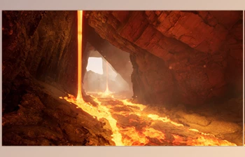 Download Unreal Engine - Lava <span class='badge badge-warning'>Shader</span> (Engine version 5.0- 5.1)