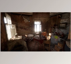 Download Unreal Engine - Abandoned house (Engine version 5.1- 5.2)
