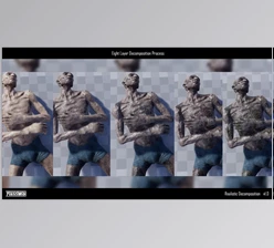 Download Unreal Engine - Realistic Decomposition (Engine version 4.26- 4.27, 5.0- 5.2)