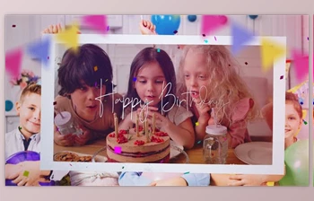 Download Photo Slideshow - <span class='badge badge-warning'>Happy</span> Birthday (Videohive 50932648) - AE Project