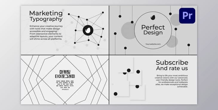 Download Marketing Typography for Premiere Pro (Videohive 51949320)