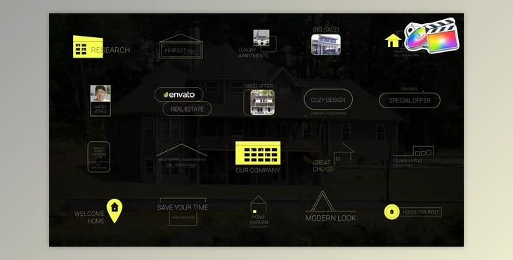 Download Real Estate Titles for FCPX (Videohive 51967300)