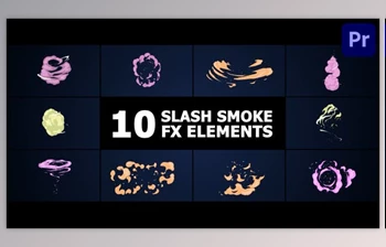 Download Slash Smoke Elements | Premiere <span class='badge badge-warning'>Pro</span> (Videohive 51946301)