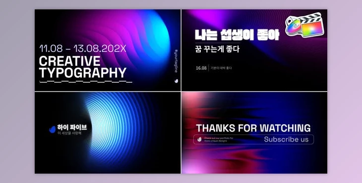 Download Creative Typography for FCPX (Videohive 51948750)