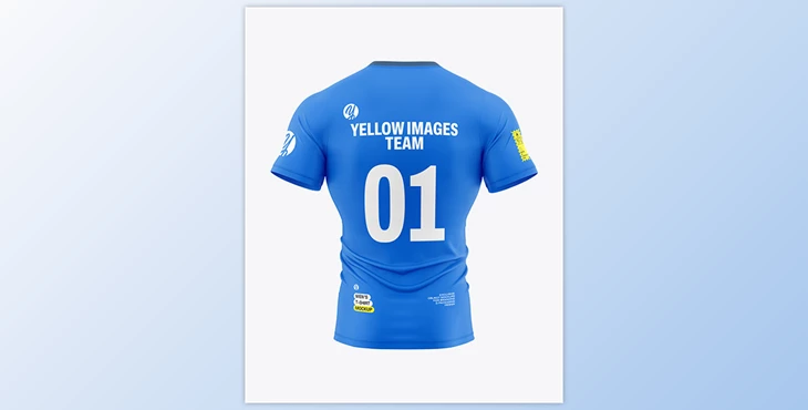 Download T-Shirt Mockup - Back View 132966