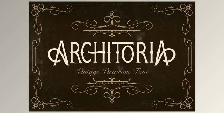 Download Architoria - Vintage Victorian Font
