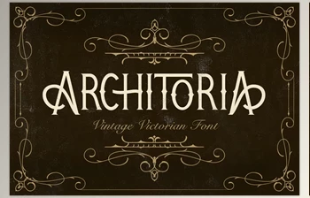 Download Architoria - Vintage Victorian <span class='badge badge-warning'>Font</span>