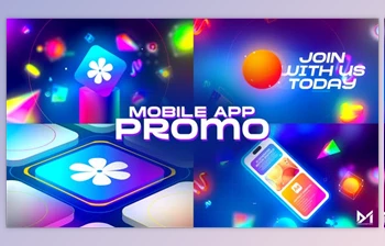 Download Mobile App Promo - <span class='badge badge-warning'>Retro</span> <span class='badge badge-warning'>Style</span> (Videohive 51781178) - AE Project