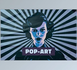 Download Vintage Pop Art Photo Effect - 113923917