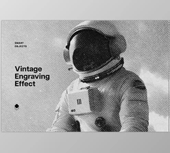 Download Vintage Engraving Photo Effect - 113751413