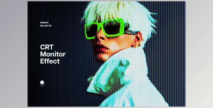 Download Vintage Monitor CRT Photo Effect - 93406561