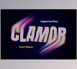 Download CRT Screen Distortion Text Effect - 92559530