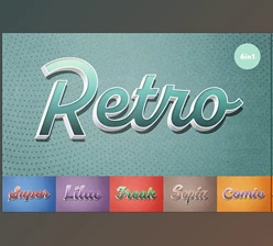 Download Vintage Comic Text Effects - 92559490