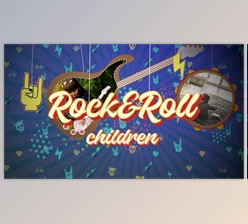 Download Rock and roll children slideshow (Videohive 51975550) - AE Project