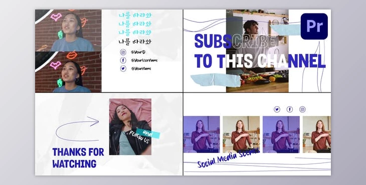 Download Social Media Slides for Premiere Pro (Videohive 51818924)