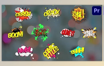 Download Comic Titles for Premiere <span class='badge badge-warning'>Pro</span> (Videohive 51803816)