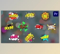 Download Comic Titles for Premiere Pro (Videohive 51803816)