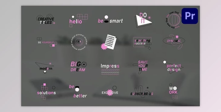 Download Creative Designer Titles for Premiere Pro (Videohive 51932887)