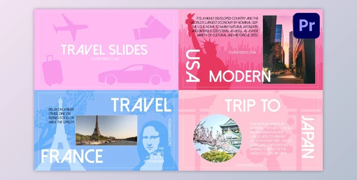 Download Travel Slides for Premiere Pro (Videohive 51932049)