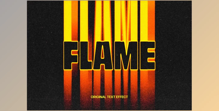 Download Flame Fading Text Effect - 92198544