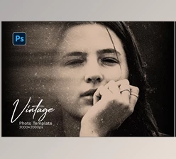 Download Vintage Photo Effect - 94594668