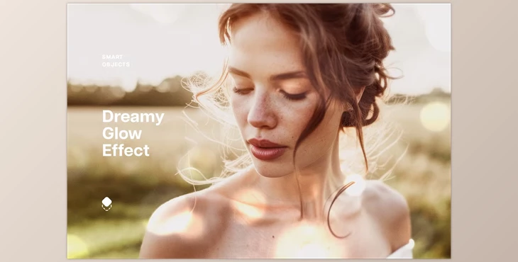 Download Dreamy Glowing Photo Effect - 94595313