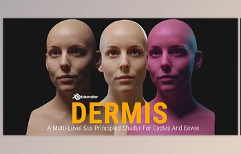 Download Blender Market - Dermis: A <span class='badge badge-warning'>Multi</span>-Level Sss Principled Shader For Cycles v1.1