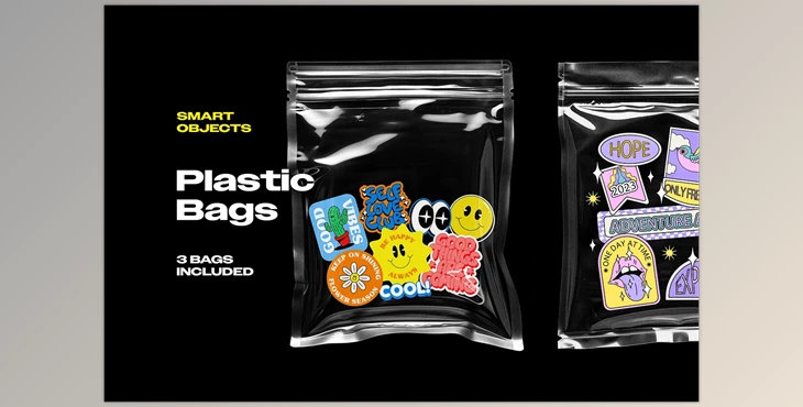 Download Plastic Bags Mockup - 92543383
