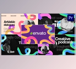 Download Creative Podcast Slides for Premiere Pro (Videohive 51917021)