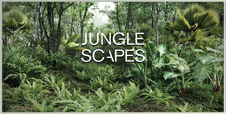 Download Blender Market – Jungle Scapes For Blender
