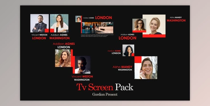 Download Tv Screen Pack (Videohive 51915852)