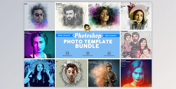 Download Photo Effect Template Bundle - 6933377