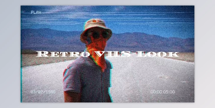 Download VHS Retro Look (Videohive 52049040) - AE Project