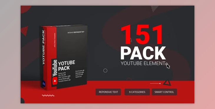Download Unique YouTube Pack (Videohive 44064802) - AE Project