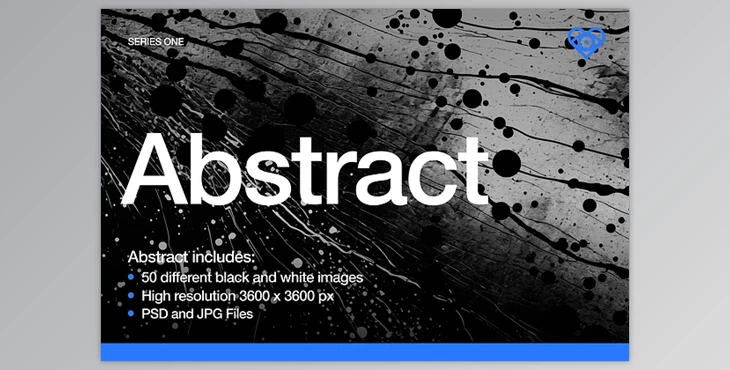 Download Abstract - 50 Black & White Textures - 91952578
