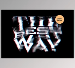 Download Displacement Text Effect - 91914856