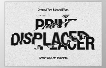 Download Textured Displace Text <span class='badge badge-warning'>Effect</span> - 91913146