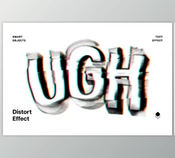 Download Displacement Glitches Text Effect - 91904876