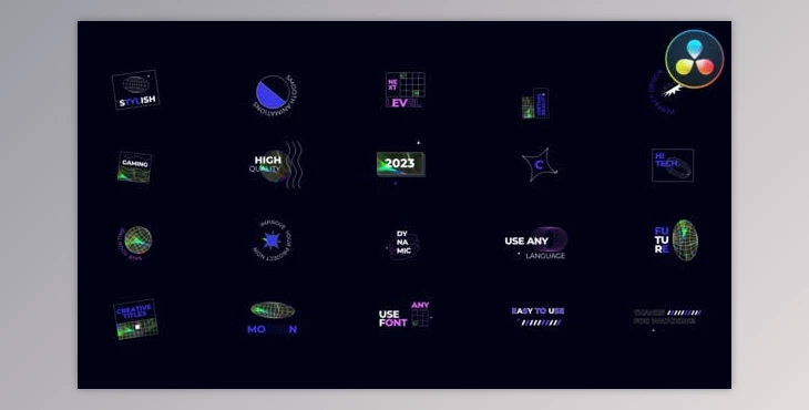 Download Creative Titles for DaVinci Resolve (Videohive 51933068)