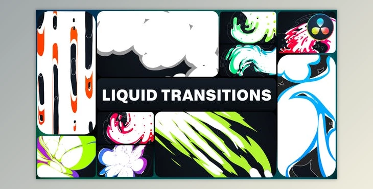 Download Colorful Liquid Transitions for DaVinci Resolve (Videohive 51884180)
