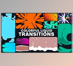 Download Colorful Liquid Transitions for DaVinci Resolve (Videohive 51868995)