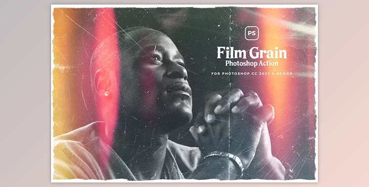 Download Film Grain Photoshop Action - 120919016