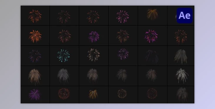 Download Fireworks for After Effects (Videohive 49573961) - AE Project