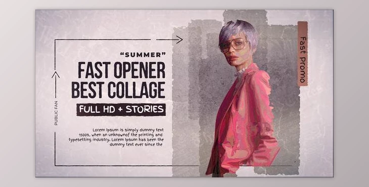 Download Opener Collage MOGRT (Videohive 52005323)